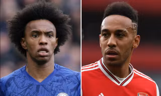 Arsenal lên kế hoạch chiêu mộ Willian để thay thế cho Aubameyang.