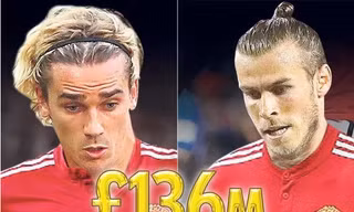 M.U sẵn sàng chi đậm vì Gareth Bale và Antoine Griezmann.