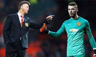 De Gea bị đẩy lên ghế dự bị vì dám “chống” lại Van Gaal.