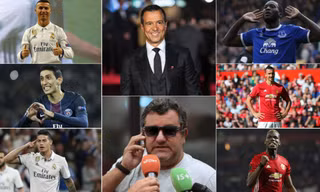Mendes và Raiola sở hữu 2 đội hình trị giá trên 1,4 tỷ euro.