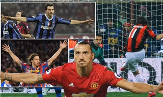 Ibrahimovic rất có duyên ghi bàn ở các trận derby.