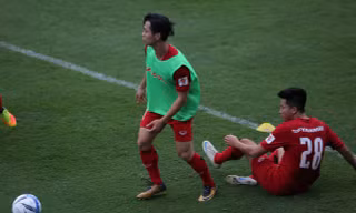 Công Phượng đã có buổi tập đầu tiên cùng U23 Việt Nam - Ảnh: Dân Trí