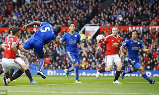 Morgan san bằng tỷ số cho Leicester.