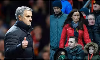 Mourinho và Ruth Mills.