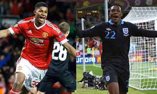 Rashford (trái) trước cơ hội được dự VCK Euro 2016.