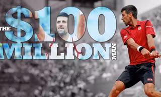 Djokovic cán mốc 100 triệu USD tiền thưởng.