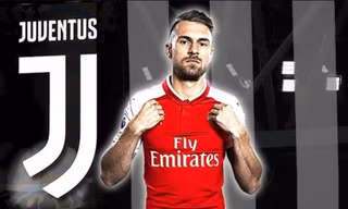 Aaron Ramsey trên đường gia nhập Juventus.