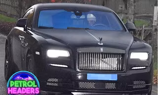 Pogba hiếm khi tự lái chiếc Rolls-Royce Wraith Black Badge.