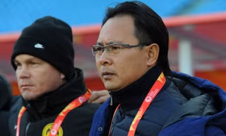 HLV Ong Kim Swee của ĐT Olympic Malaysia.