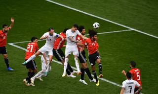 Tình huống ghi bàn của Uruguay ở phút thứ 89.