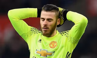 De Gea vắng mặt ở trận gặp Sunderland vì chấn thương.