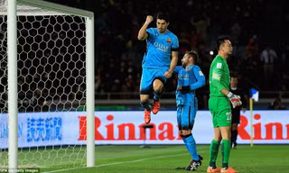 Suarez đã có một trận đấu chói sáng.