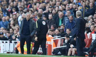 HLV Mourinho và HLV Wenger