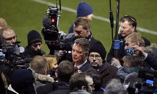 HLV Van Gaal lại tự tin nói về tốp 4.