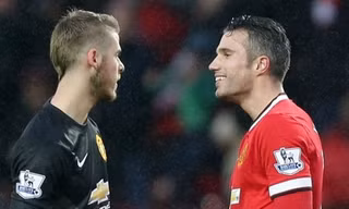 De Gea và Van Persie trên đường rời M.U.