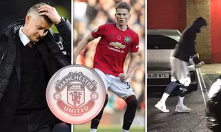 McTominay chống nạng rời sân sau chiến thắng của M.U.