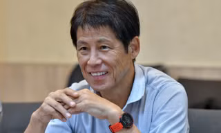 HLV Akira Nishino của đội tuyển Thái Lan.