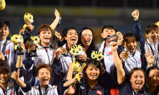 Tuyển bóng đá nữ Việt Nam giành ngôi vô địch SEA Games. Ảnh: Zing