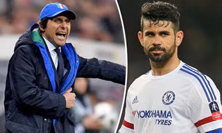HLV Conte muốn giải quyết những khúc mắc với Diego Costa.