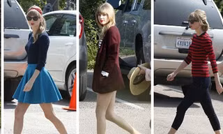 ‘Học lỏm’ thời trang mùa thu phong cách của Taylor Swift