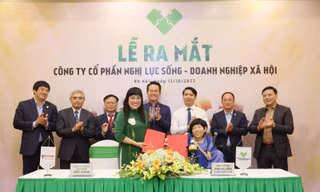 Ra mắt Công ty Cổ phần Nghị Lực Sống - Doanh nghiệp xã hội