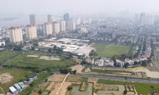 Khu đô thị Ciputra tiếp tục xin điều chỉnh quy hoạch theo hướng nâng tầng, tăng mật độ
