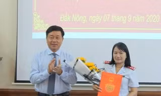 UBND tỉnh Đắk Nông trao quyết định bổ nhiệm Chánh thanh tra tỉnh 