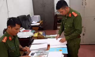 Công an tỉnh Đắk Nông phát hiện 1 vụ cho vay nặng lãi trong giao dịch dân sự ở huyện Đắk Song (ảnh Công Hoan)