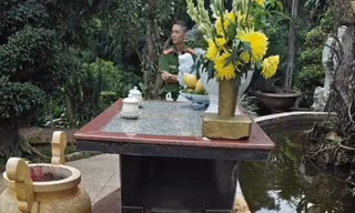 Hiện trường phát hiện bé trai trong thùng carton