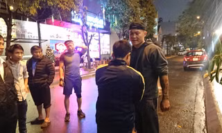 Hiện trường vụ võ sĩ Trương ĐÌnh Hoàng bắt tên trộm trong đêm