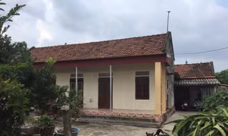 Nhà ông Nguyễn Văn Xuyên, nơi con rể mang xăng đến tự thiêu - Ảnh: Hoàng Long