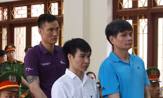 Trưa 24/5, HĐXX tuyên y án sơ thẩm đối với 3 bị cáo - Ảnh: Hoàng Long