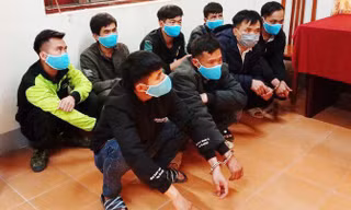 Các đối tượng trong đường dây đưa người Trung Quốc nhập cảnh trái phép. Ảnh: TL