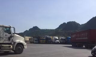 Một số cửa khẩu phụ ở Lạng Sơn vẫn chưa được mở cửa trở lại .Ảnh: Duy Chiến
