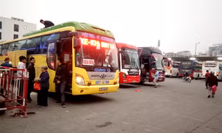 Chỉ các địa phương thuộc nhóm nguy cơ thấp mới được hoạt động trở lại vận tải khách liên tỉnh với nhau.