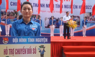 Tỉnh Đoàn Bắc Giang ra quân các đội hình tình nguyện mùa Hè