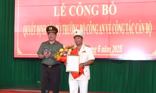 Trà Vinh có tân Phó Giám đốc Công an tỉnh