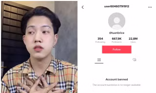 Tài khoản TikTok của Nờ Ô Nô chính thức bị cấm hoạt động sau ồn ào miệt thị người lớn tuổi