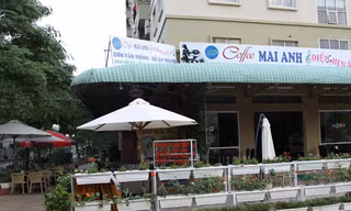 Quán cà phê Mai Anh nơi xảy ra vụ mất xe SH