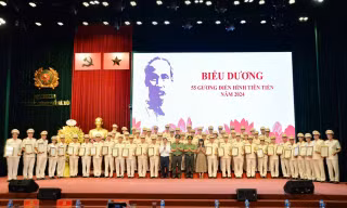 Tuyên dương 55 điển hình tiên tiến Công an Thủ đô