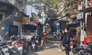 Phát hiện thi thể nam giới bị biến dạng trong con ngõ ở Hà Nội 
