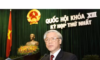 Chủ tịch Quốc hội phát biểu khai mạc kỳ họp thứ 1