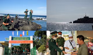 Quân hàm xanh giữ đảo tiền tiêu