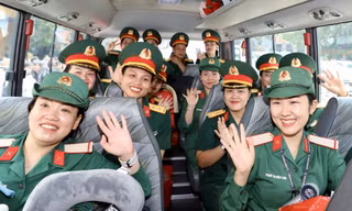 Lực lượng diễu binh A80 của Quân đội luyện tập và hợp luyện tại 5 địa điểm