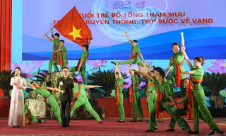 Tuyên truyền viên trẻ Bộ Tổng tham mưu đua tài