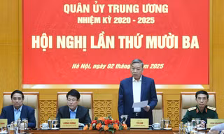 Tổng Bí thư chủ trì Hội nghị cho ý kiến vào Đề án về tổ chức quân sự địa phương