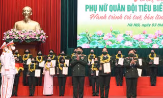 Bộ Quốc phòng vinh danh 378 Phụ nữ Quân đội tiêu biểu 