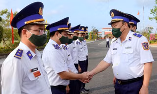 Lời hứa của Vùng Cảnh sát biển 4 với Tư lệnh Cảnh sát biển Việt Nam