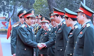 Đại tướng Phan Văn Giang: Học viện Quân y đã đạt những bước tiến vượt bậc