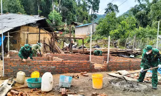 Quân đội quyết tâm hoàn thành mục tiêu xóa nhà tạm, nhà dột nát trước 31/8